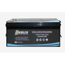 Orbus 25.6-100 / 25.6V 100Ah 2560Wh Lityum Deep Cycle Akü Dijital Ekranlı